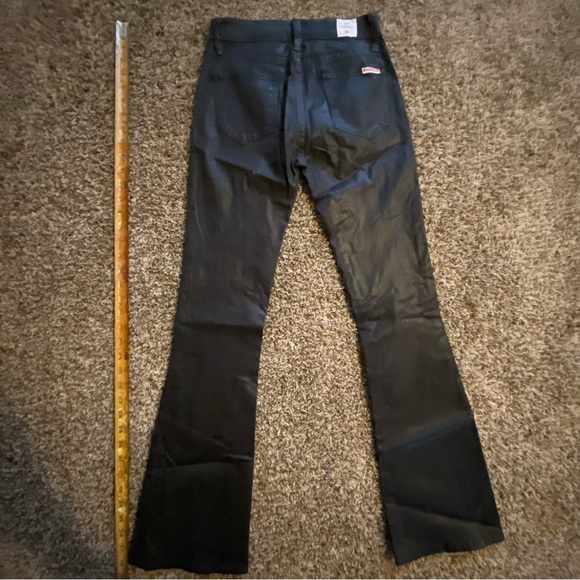 Hudson Blair High Rise Boot Cut Coated Jeans size 23 000 29.5 inseam ~ 9 rise - Picture 7 of 14